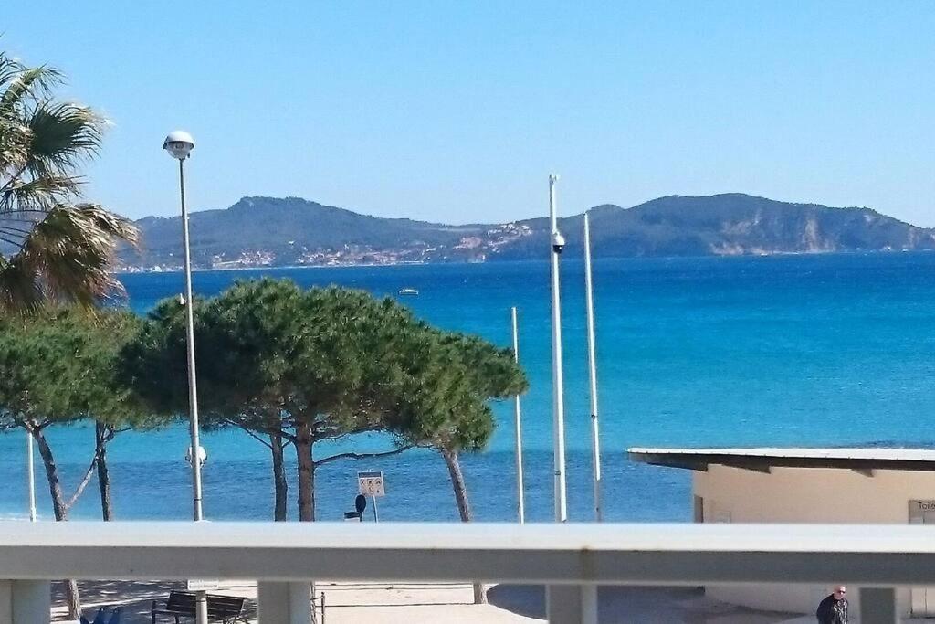 T3 Sur La Plage Vue Feerique Mer,Wifi, Parking Inclus , Clim La Ciotat Bagian luar foto